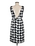 Limited Edition 100% Polyester Houndstooth Black Casual Dress Size 6 - photo 2