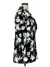 Nina Leonard Floral Black Blazer Size XL - photo 4