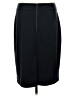 Tahari Solid Black Formal Skirt Size 12 (estimated) - photo 2
