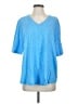 Chico's Blue 3/4 Sleeve T-Shirt Size XL (3) - photo 1