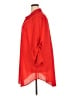 Torrid 100% Polyester Red 3/4 Sleeve Blouse Size 2X Plus (2) - photo 5
