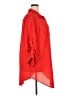 Torrid 100% Polyester Red 3/4 Sleeve Blouse Size 2X Plus (2) - photo 4