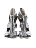 MICHAEL Michael Kors Metallic Silver Sandals Size 8 1/2 - photo 2