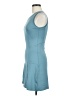 Unbranded Solid Teal Casual Dress Size S - photo 5