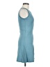 Unbranded Solid Teal Casual Dress Size S - photo 4