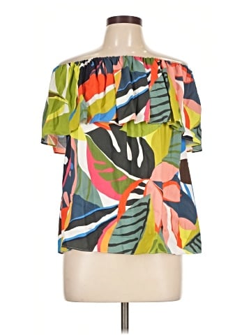 Trina Turk Short Sleeve Blouse (view 1)