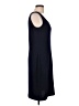 St. John Solid Blue Black Casual Dress Size 10 - photo 4