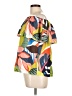Trina Turk Green Short Sleeve Blouse Size L - photo 5