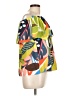 Trina Turk Green Short Sleeve Blouse Size L - photo 4