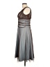 Boutique + 100% Polyester Gray Cocktail Dress Size 10 Plus - photo 5