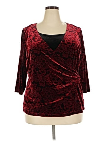 Choices 3/4 Sleeve Top (view 1)