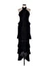 Betsy & Adam Black Cocktail Dress Size 6 - photo 1
