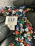 Gap 100% Polyester Blue Short Sleeve Blouse Size M - photo 7