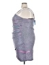 Cider Metallic Silver Cocktail Dress Size 4X - photo 5