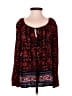 Old Navy 100% Rayon Red Long Sleeve Blouse Size XS - photo 1