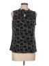 Liz Claiborne Black Sleeveless Blouse Size L - photo 1
