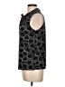 Liz Claiborne Black Sleeveless Blouse Size L - photo 5