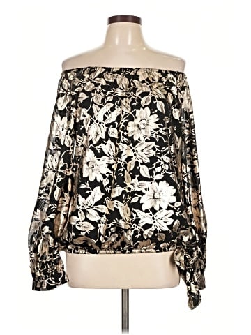CeCe Long Sleeve Blouse (view 1)