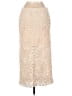 H&M 100% Polyester Ivory Formal Skirt Size M - photo 2