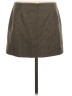 MNG Solid Brown Casual Skirt Size S - photo 2