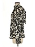 MNG Animal Print Ivory Long Sleeve Blouse Size 6 - photo 5