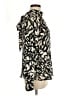 MNG Animal Print Ivory Long Sleeve Blouse Size 6 - photo 4