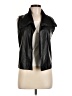 August Silk Solid Black Vest Size M - photo 1