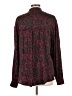 Ruti Animal Print Green Long Sleeve Silk Top Size Lg (3) - photo 2