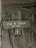 Rag & Bone 100% Polyester Metallic Gray Long Sleeve Blouse Size L - photo 7