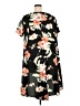 AX Paris 100% Polyester Floral Black Casual Dress Size 18 - photo 2