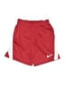 Nike Color Block Red Athletic Shorts Size 7 - photo 1