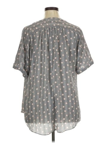 Worthington Short Sleeve Blouse (view 2)