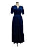 Unbranded 100% Polyester Blue Cocktail Dress Size XL - photo 1