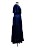 Unbranded 100% Polyester Blue Cocktail Dress Size XL - photo 4