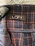 Ann Taylor LOFT Plaid Blue Dress Pants Size 6 - photo 7