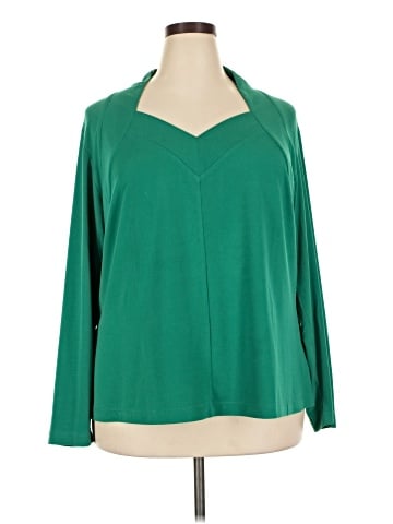 Simonton Says Long Sleeve Blouse (view 1)