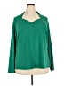 Simonton Says Green Long Sleeve Blouse Size 2X - photo 1