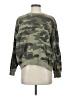 H&M L.O.G.G. 100% Cotton Camo Green Sweatshirt Size S - photo 1