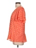 MICHAEL Michael Kors Orange Short Sleeve Blouse Size L - photo 5