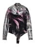 ALLSAINTS Print Purple Long Sleeve Blouse Size 2 - photo 1