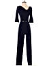 Black Halo Blue Jumpsuit Size 0 - photo 1