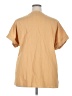 Matty M Yellow Short Sleeve Blouse Size XXL - photo 2