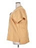 Matty M Yellow Short Sleeve Blouse Size XXL - photo 5