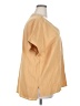 Matty M Yellow Short Sleeve Blouse Size XXL - photo 4