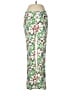 J. McLaughlin Floral White Casual Pants Size 6 - photo 1