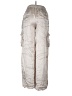Pharaoh 100% Rayon Silver Cargo Pants Size Lg (3) - photo 2