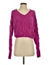 Pink Rose 100% Polyester Pink Pullover Sweater Size S - photo 1