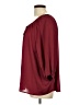 Easel 100% Polyester Burgundy 3/4 Sleeve Blouse Size L - photo 5