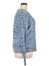 Gap 100% Cotton Tweed Blue Pullover Sweater Size XXL - photo 4