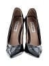 Steve Madden 100% Leather Black Heels Size 8 - photo 2